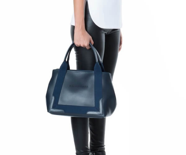 バレンシアガトートバッグ スーパーコピーレザートートバッグ S【キュート♪】LEATHER NAVY CABAS S バレンシアガトートバッグ スーパーコピーレザートートバッグ S【キュート♪】LEATHER NAVY CABAS S