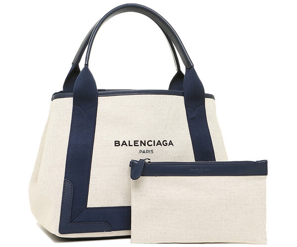 バレンシアガトートバッグ スーパーコピー 339933 AQ38N 4081 NAVY CABAS S NATUREL/BLEU OBSCUR バレンシアガトートバッグ スーパーコピー 339933 AQ38N 4081 NAVY CABAS S NATUREL/BLEU OBSCUR