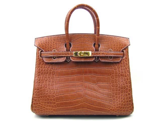 エルメス バーキン25(アリゲーターマット/フォブ) エルメス バーキン25(アリゲーターマット/フォブ)