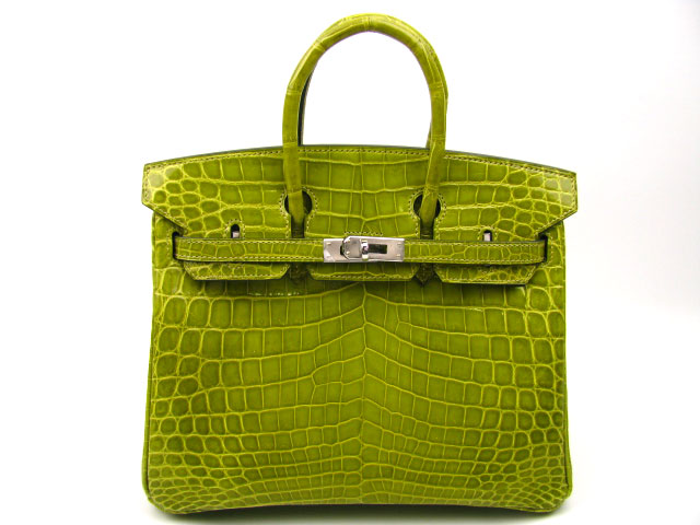 エルメス バーキン25(クロコダイルニロティカス/アニス) エルメス バーキン25(クロコダイルニロティカス/アニス)