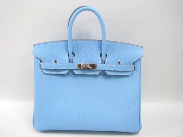 エルメス バーキン25 ヴォーエプソン-セレスト エルメス バーキン25 ヴォーエプソン-セレスト