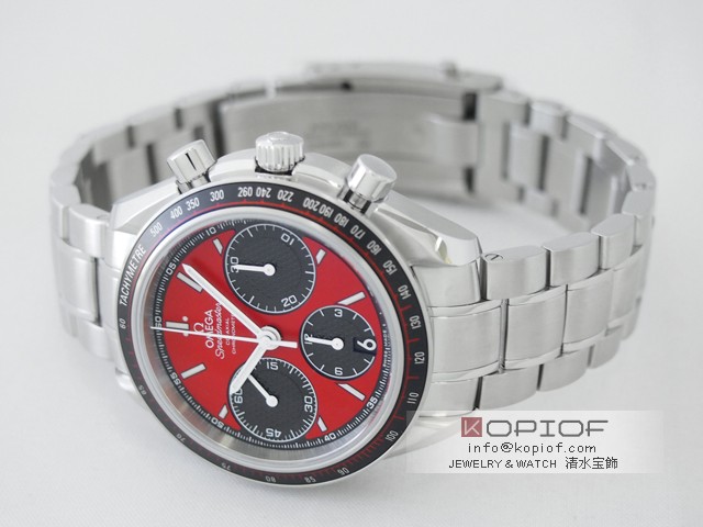 オメガ スピードマスター スーパーコピー326.30.40.50.11.001 レーシング レッド/ブラック オメガ スピードマスター スーパーコピー326.30.40.50.11.001 レーシング レッド/ブラック