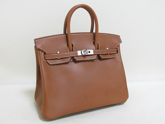 エルメス バーキン25/ハンドバッグ/フォーブ(シルバー/金具)/ヴォーバレニア【新品】 エルメス バーキン25/ハンドバッグ/フォーブ(シルバー/金具)/ヴォーバレニア【新品】