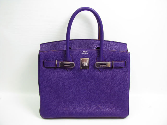 エルメス バーキン30-トリヨンクレマンス-アイリス エルメス バーキン30-トリヨンクレマンス-アイリス