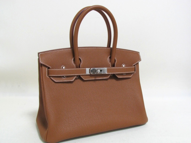 エルメス バーキン30/ハンドバッグ(トゴ/ゴールド/シルバー金具) エルメス バーキン30/ハンドバッグ(トゴ/ゴールド/シルバー金具)