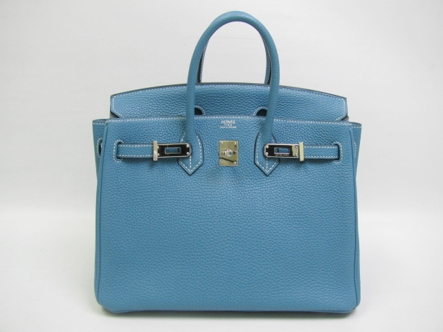 エルメス バーキン25/トゴ/ブルージーン エルメス バーキン25/トゴ/ブルージーン
