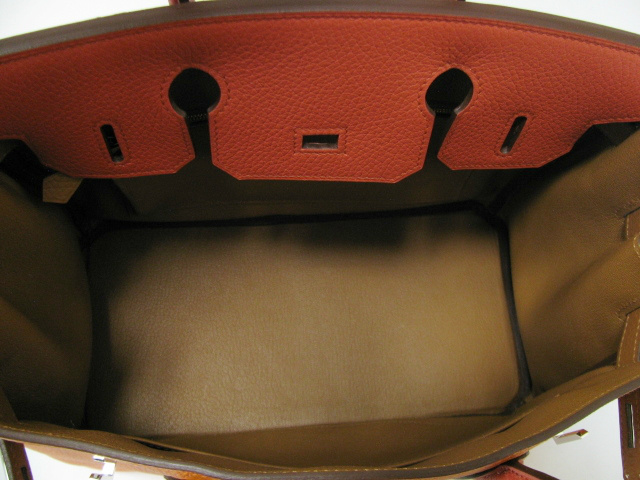 エルメス バーキン30/トリヨンクレマンス/エタン×オレンジ×サンギンヌ×ゴールド×ブルーリン×ブルーエレクトリック エルメス バーキン30/トリヨンクレマンス/エタン×オレンジ×サンギンヌ×ゴールド×ブルーリン×ブルーエレクトリック