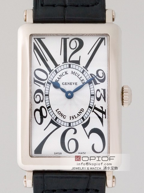 フランクミュラー ロングアイランド スーパーコピー952Q OG OG(WG) ブラック皮 シルバー フランクミュラー ロングアイランド スーパーコピー952Q OG OG(WG) ブラック皮 シルバー