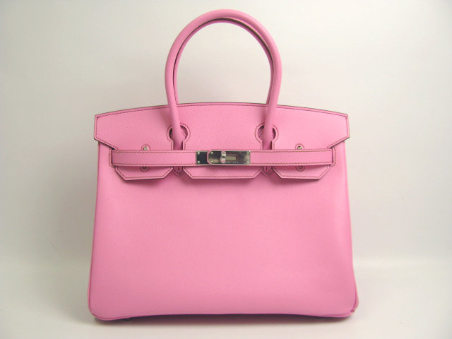 エルメス バーキン30エプソン-ピンク エルメス バーキン30エプソン-ピンク