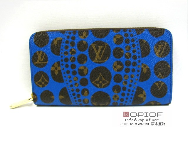 ルイヴィトン モノグラム スーパーコピーヤヨイ・クサマ ジッピーウォレット パンプキンドット ブルー M60448 ルイヴィトン モノグラム スーパーコピーヤヨイ・クサマ ジッピーウォレット パンプキンドット ブルー M60448
