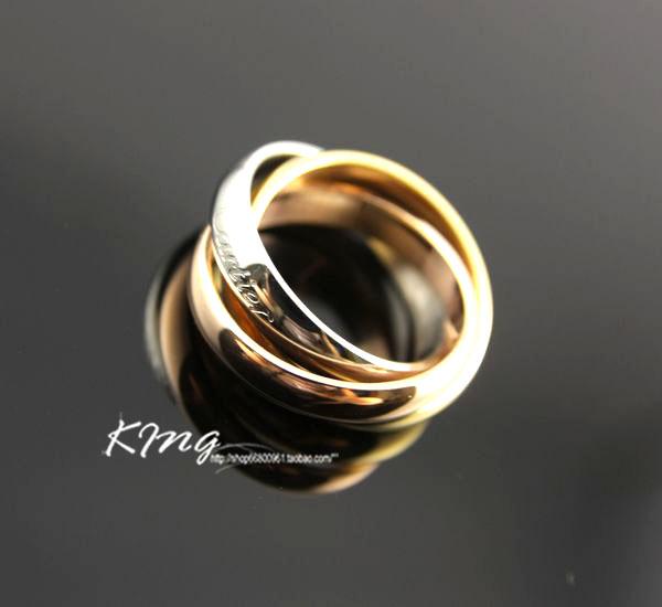 指輪・リングカルティエリング(指輪) トリニティリング ホワイト×イエロー×ピンクゴールド ri131 指輪・リングカルティエリング(指輪) トリニティリング ホワイト×イエロー×ピンクゴールド ri131