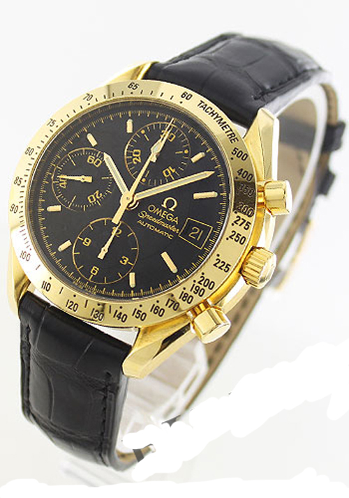 オメガ スピードマスター スーパーコピーYG金無垢 オートマチック クロノグラフ レザー ブラック メンズ 3613.53.01 オメガ スピードマスター スーパーコピーYG金無垢 オートマチック クロノグラフ レザー ブラック メンズ 3613.53.01
