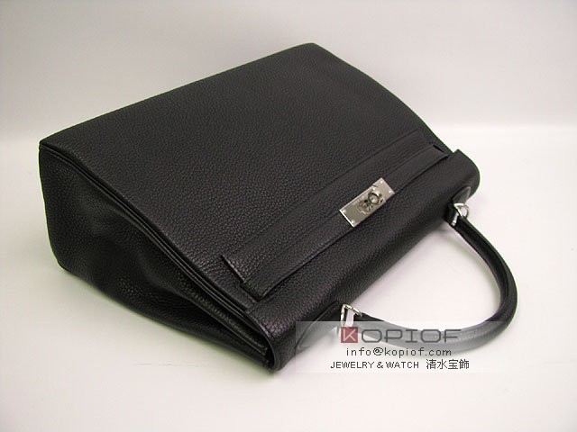 エルメス ケリー スーパーコピー32(内縫い)トリヨンクレマンス ブラック(金具:シルバー) her314 エルメス ケリー スーパーコピー32(内縫い)トリヨンクレマンス ブラック(金具:シルバー) her314