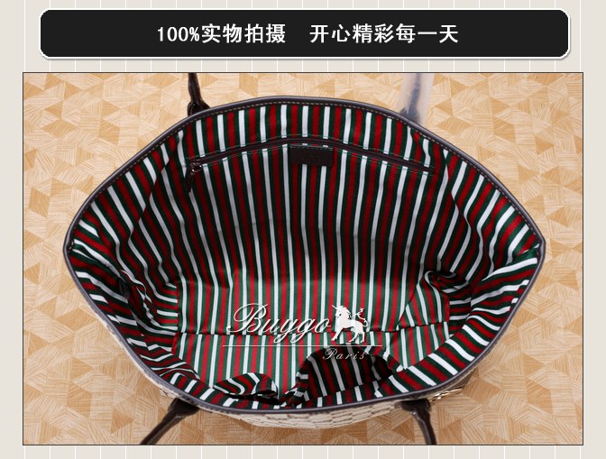 グッチ バッグ スーパーコピーグッチ GGキャンバス トートバッグ ベージュ×ダークブラウン 169945 FCEKG 9643 グッチ バッグ スーパーコピーグッチ GGキャンバス トートバッグ ベージュ×ダークブラウン 169945 FCEKG 9643