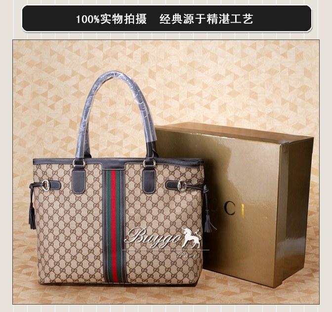 グッチ バッグ スーパーコピーグッチ 232969 FWCHG 9791 Horsebit Tassel ミディアム トートバッグ ベージュ×ダークブラウン グッチ バッグ スーパーコピーグッチ 232969 FWCHG 9791 Horsebit Tassel ミディアム トートバッグ ベージュ×ダークブラウン