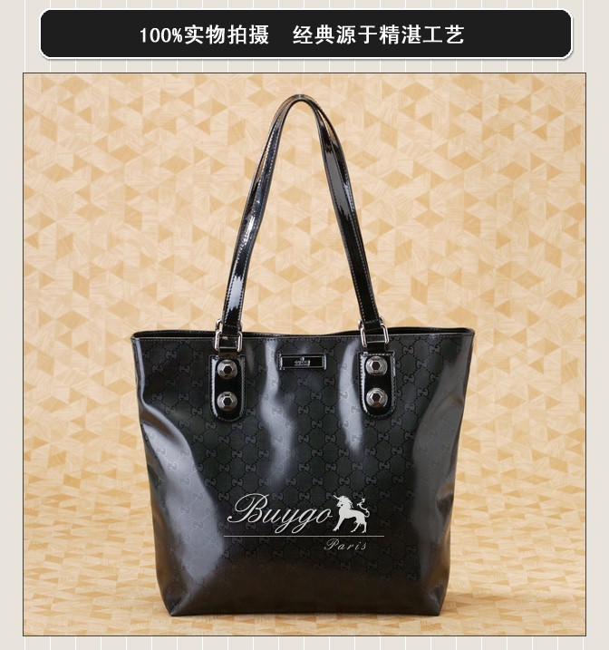 グッチ バッグ スーパーコピーグッチ トート ブラックGGコーティングファブリック 223668 FU49R 1000 グッチ バッグ スーパーコピーグッチ トート ブラックGGコーティングファブリック 223668 FU49R 1000