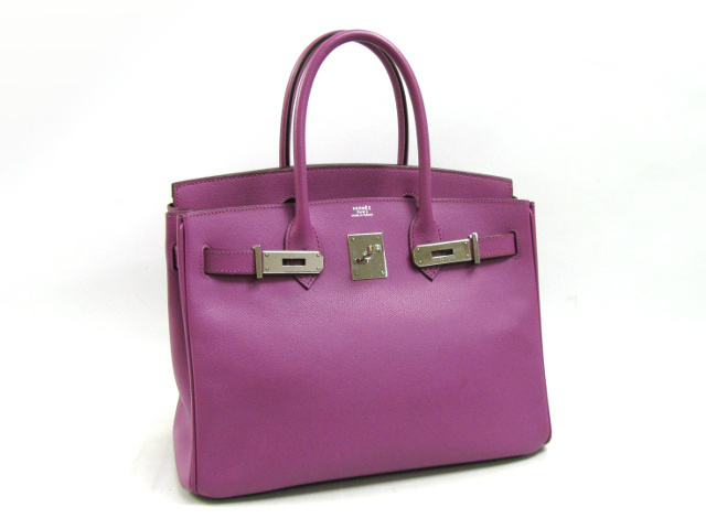 エルメス バーキン30/シクラメン/金具 シルバー)/ヴォーエプソン エルメス バーキン30/シクラメン/金具 シルバー)/ヴォーエプソン