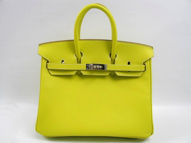 エルメス バーキン25 ヴォーエプソン-ライム エルメス バーキン25 ヴォーエプソン-ライム