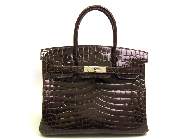 エルメス バーキン30クロコダイルニロティカス コカオン エルメス バーキン30クロコダイルニロティカス コカオン