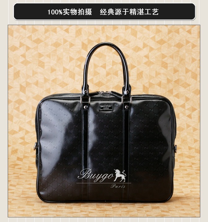 グッチ バッグ スーパーコピーグッチ ブリーフケース ブラックディアマンテレザー 201480 AIZ1G 1000 グッチ バッグ スーパーコピーグッチ ブリーフケース ブラックディアマンテレザー 201480 AIZ1G 1000