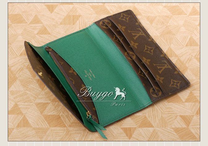 ルイヴィトン 財布 スーパーコピールイヴィトン M60163モノグラム ポルトフォイユ・ジョゼフィーヌ 緑 長財布 ルイヴィトン 財布 スーパーコピールイヴィトン M60163モノグラム ポルトフォイユ・ジョゼフィーヌ 緑 長財布