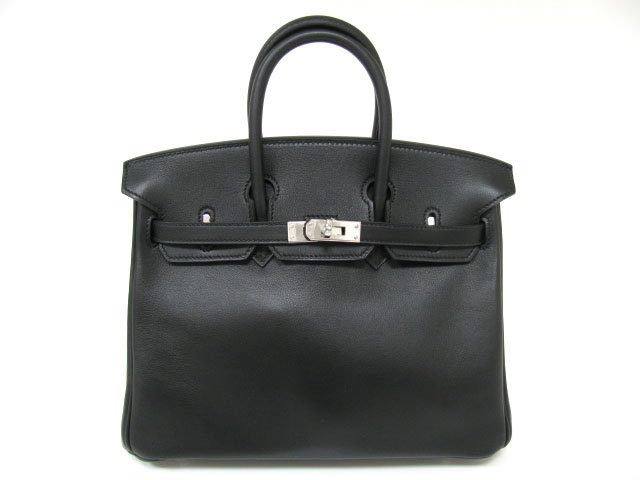 エルメス バーキン25 ヴォースイフト-ブラック エルメス バーキン25 ヴォースイフト-ブラック