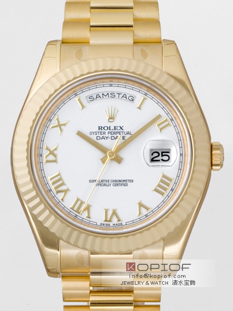 ロレックス デイデイト スーパーコピー218238 プレジデントブレス ホワイトローマ ロレックス デイデイト スーパーコピー218238 プレジデントブレス ホワイトローマ