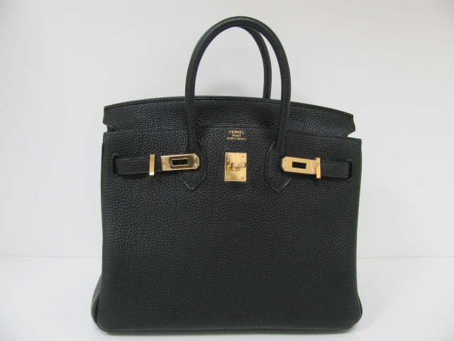 エルメス バーキン25 トゴ ブラック エルメス バーキン25 トゴ ブラック