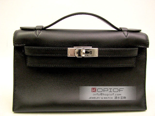 エルメス ケリー スーパーコピーヴォースイフト ブラック(金具:シルバー) her315 エルメス ケリー スーパーコピーヴォースイフト ブラック(金具:シルバー) her315