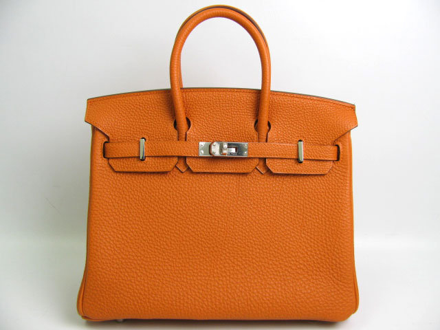 エルメス バーキン25 トゴ-オレンジ エルメス バーキン25 トゴ-オレンジ