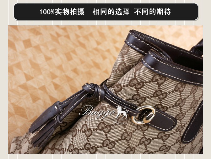 グッチ バッグ スーパーコピーグッチ 232969 FWCHG 9791 Horsebit Tassel ミディアム トートバッグ ベージュ×ダークブラウン グッチ バッグ スーパーコピーグッチ 232969 FWCHG 9791 Horsebit Tassel ミディアム トートバッグ ベージュ×ダークブラウン