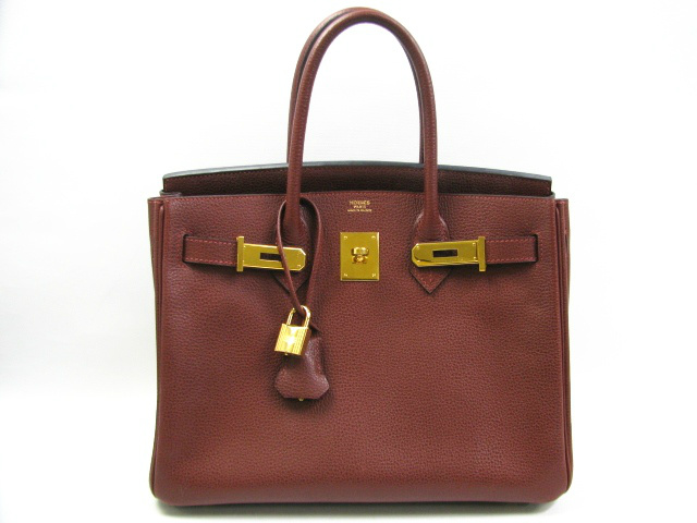 エルメス バーキン30/ルージュアッシュ/金具 ゴールド)/ヴァッシュリーゼ エルメス バーキン30/ルージュアッシュ/金具 ゴールド)/ヴァッシュリーゼ