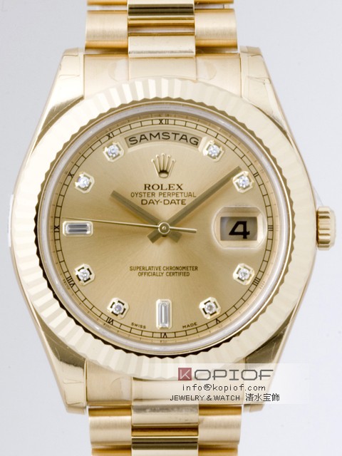 ロレックス デイデイト スーパーコピー218238A プレジデントブレス シャンパン ロレックス デイデイト スーパーコピー218238A プレジデントブレス シャンパン