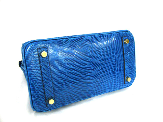 エルメス バーキン25/ハンドバッグ/ミコニス/金具 ゴールド)/リザード【新品】 エルメス バーキン25/ハンドバッグ/ミコニス/金具 ゴールド)/リザード【新品】