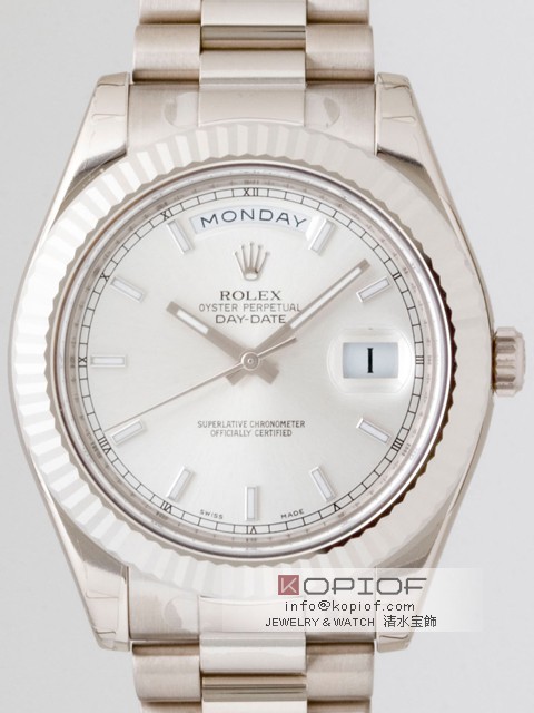 ロレックス デイデイト スーパーコピー218239 プレジデントブレス シルバー ロレックス デイデイト スーパーコピー218239 プレジデントブレス シルバー