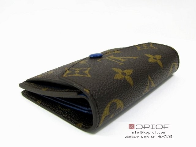 ルイヴィトン モノグラム スーパーコピーポルトフォイユ・マリー カードケース ブルー M60285 ルイヴィトン モノグラム スーパーコピーポルトフォイユ・マリー カードケース ブルー M60285