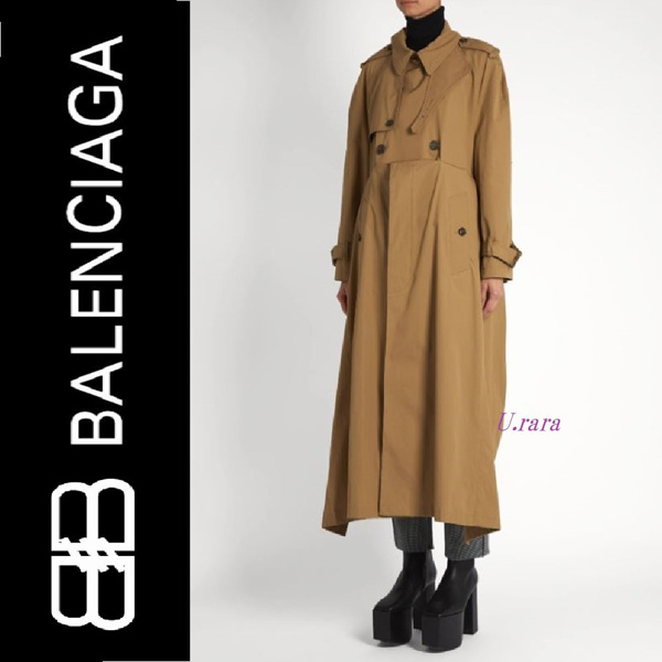 バレンシアガ レンチコート ダブルブレスト コットン ロングト バレンシアガスーパーコピー バレンシアガ レンチコート ダブルブレスト コットン ロングト バレンシアガスーパーコピー