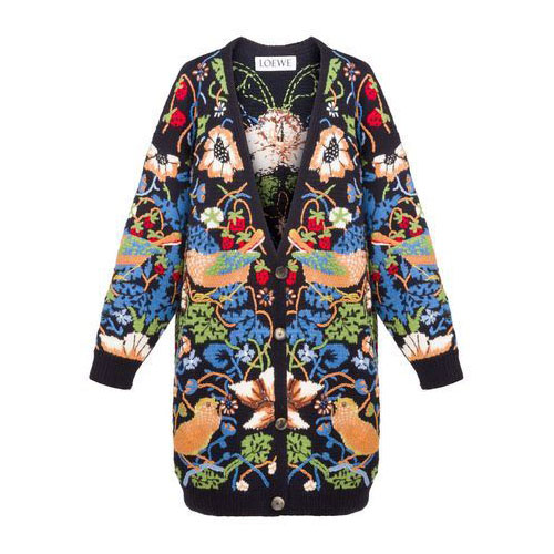 ロエベウィリアムモリス X パンク 苺と鳥 カーディガン ロエベ服コピー ロエベウィリアムモリス X パンク 苺と鳥 カーディガン ロエベ服コピー