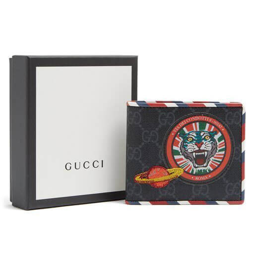 グッチ 財布 コピー グッチ 財布 GG シュプリーム patches wallet アップリケ・パッチ・アップリケとストライプ・シームのコレクションが飾られています