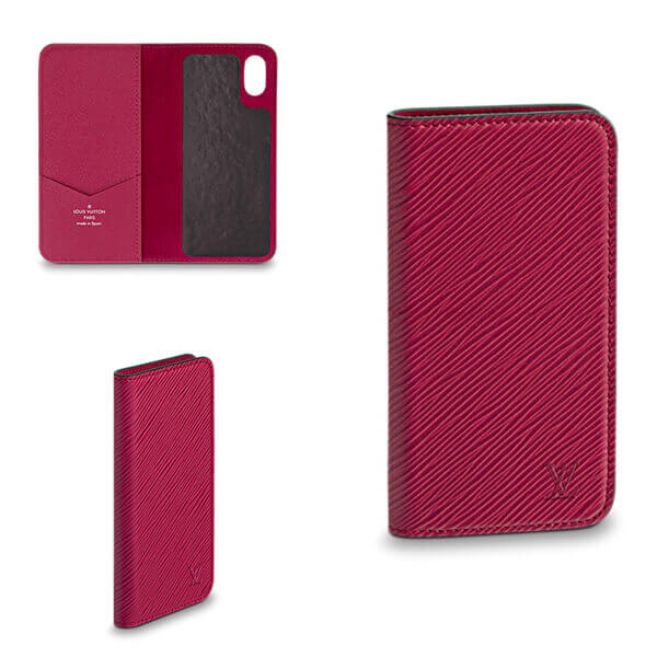 ルイヴィトン iPhone XS スマホケース コピー FOLIO フォリオ ヴィトン 手帳型 M64468
