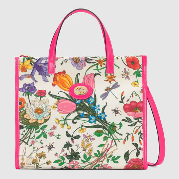 グッチ フローラ ミディアムフローラトートバッグ グッチ フローラ ミディアムフローラトートバッグ