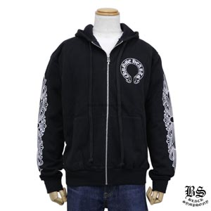 2020SS Chrome Hearts クロムハーツパーカー スーパーコピー ホースシュー&amp;フローラルクロスジップアップ