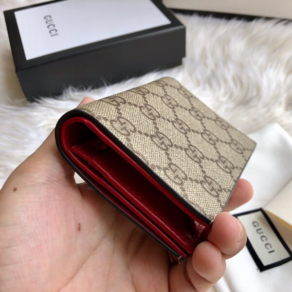 超可愛★グッチ さくらんぼ 財布 コピー★かわいいチェリー GGスプリーム キャンバス カードケース(コイン&紙幣入れ付き) 超可愛★グッチ さくらんぼ 財布 コピー★かわいいチェリー GGスプリーム キャンバス カードケース(コイン&紙幣入れ付き)