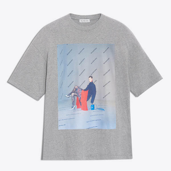 バレンシアガ tシャツ 偽物 518217TAV458023 バレンシアガ フォトシュート オーバーサイズ トップス バレンシアガ tシャツ 偽物 518217TAV458023 バレンシアガ フォトシュート オーバーサイズ トップス