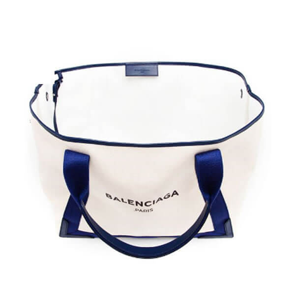 バレンシアガスーパーコピートートバッグ☆Large Canvas Logo Tote☆ NAVY CABAS B6787 バレンシアガスーパーコピートートバッグ☆Large Canvas Logo Tote☆ NAVY CABAS B6787