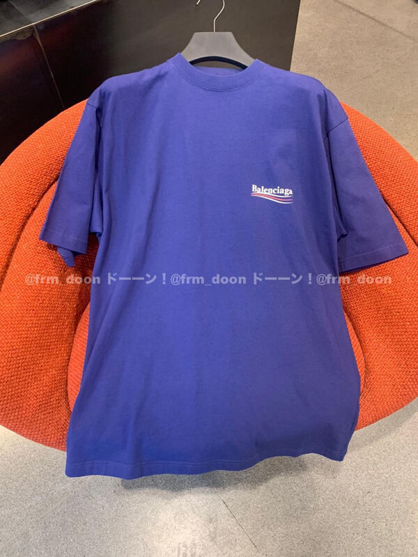 バレンシアガ tシャツ 偽物 バレンシアガ ロゴ Tシャツ 2020SS新作 Political Campaign バレンシアガ tシャツ 偽物 バレンシアガ ロゴ Tシャツ 2020SS新作 Political Campaign