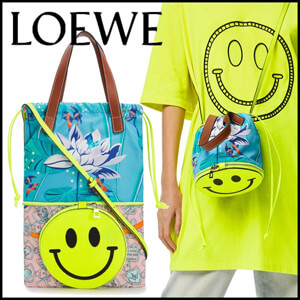 ロエベ PAULA'S IBIZA x SMILEY ロエベ かごバッグ コピー コピー コンバーチブル 328.20AC62