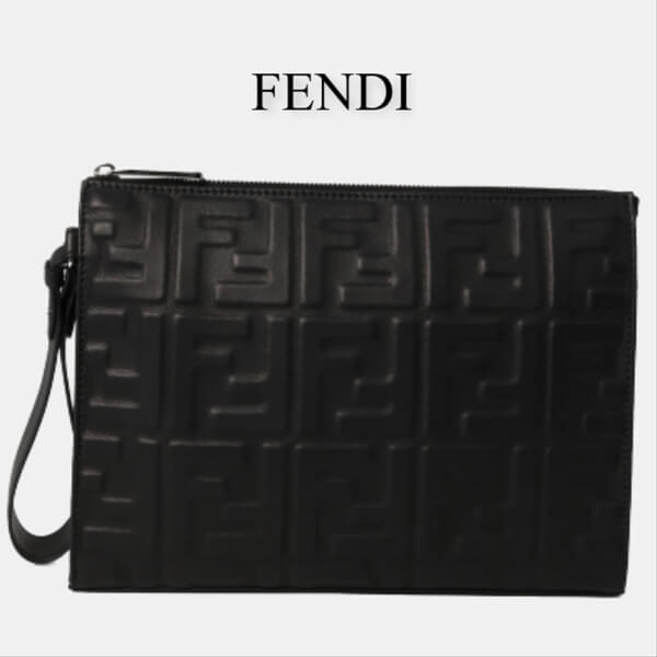フェンディ クラッチバッグ 偽物 FF Embossed Clutch フェンディ クラッチバッグ 偽物 FF Embossed Clutch