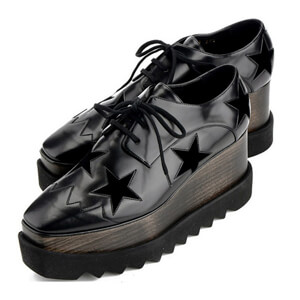 エリスシューズ 偽物 Stella McCartney★ELYSE STARS shoes black