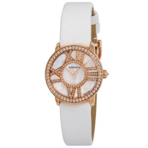 ティファニー 時計 偽物[TIFFANY&amp;Co. ] East West ミニサイズ レザーベルト 37mm x 22mm